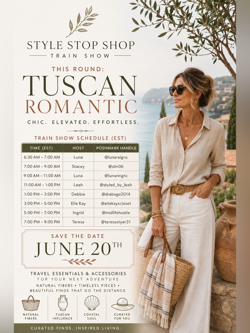HOT MAMA : Style Stop Shop Monthly Train Show Flyer! - Picture 4 of 5